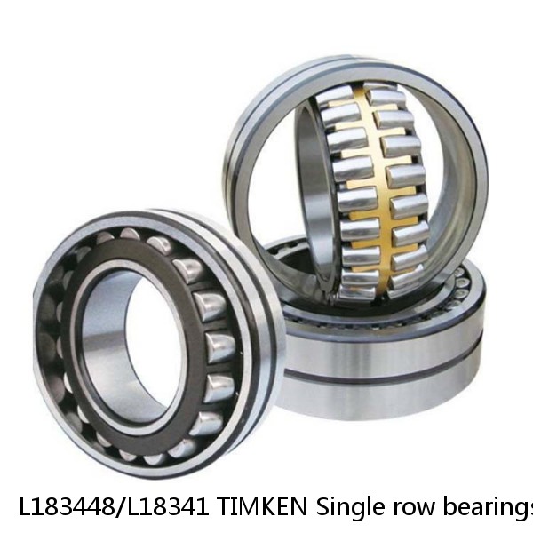 L183448/L18341 TIMKEN Single row bearings inch