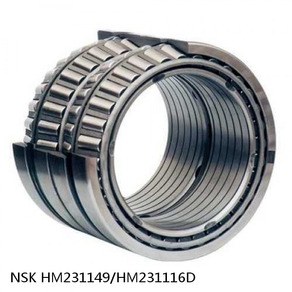 HM231149/HM231116D NSK Double inner double row bearings inch