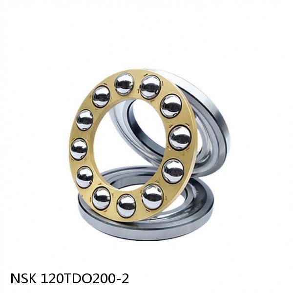 120TDO200-2 NSK Double inner double row bearings TDI