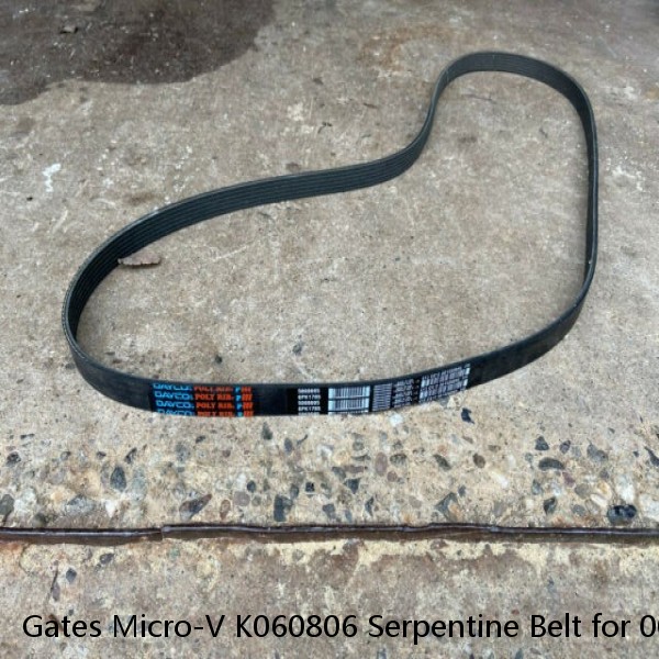 Gates Micro-V K060806 Serpentine Belt for 0089973392 0089979292 0089979392 cn