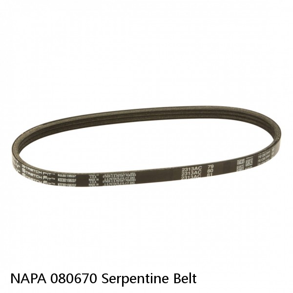 NAPA 080670 Serpentine Belt